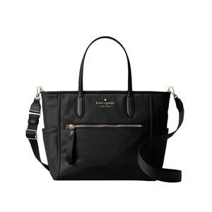 Kate Spade New York Chelsea Nylon Satchel Black